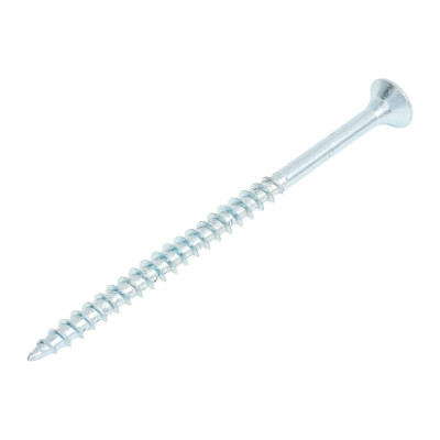 Шуруп для дерева Bohrer 6x90, универ., белый, 150 шт. SWZ-6х90-150