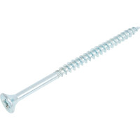 Шуруп для дерева Bohrer 6x90, универ., белый, 150 шт. SWZ-6х90-150