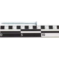 Шуруп для дерева Bohrer 6x90, универ., белый, 150 шт. SWZ-6х90-150