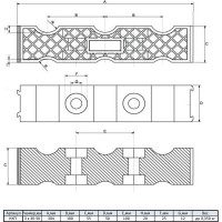 Кабельная клица ККП ViaSpring 3x30-50 жилы D 30-50 ККП3х30-50