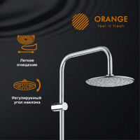 Душевая система Orange без смесителя в комплекте S05cr