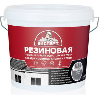 Краска резиновая трещиностойкая ЭКСПЕРТ серый RAL 7005 5 л 29838