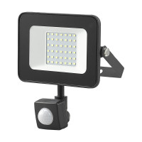 Светодиодный прожектор с ИК датчиком General Lighting Systems 50Вт 3550Лм 6500К Холодный белый свет IP65 Черный GTAB-50BT-IP65-6500-IFR 403135
