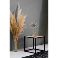 Стеллаж НАЙДИ 1, 400x400x400 мм, черный муар, ЛДСП дуб сонома LS1-553025