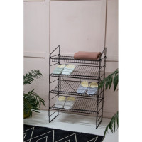 Обувница НАЙДИ Line, белый муар OL-53