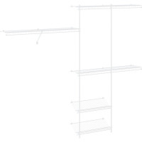 Универсальная система хранения НАЙДИ Новичок белый USH-1200-2400.01