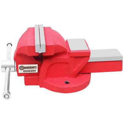 Стальные тиски FORCEKRAFT с наковальней 4"-100мм FK-6540204(47016)