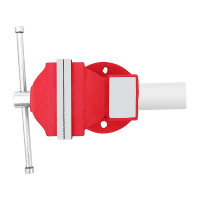 Стальные тиски FORCEKRAFT с наковальней 4"-100мм FK-6540204(47016)