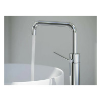 Смеситель для раковины Nobili VELIS без донного клапана 392 VE125128/3CR 00000106699