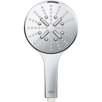 Ручной душ Grohe RainShower SmartActive 130 круглый, 3 режима струи, 9.5 л/мин 26574000