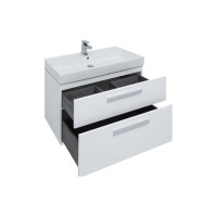Тумба Aquanet Nova 85 2 ящика, цвет белый глянец 00249920