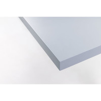 Стол StolStoya МОТОР UP с регулируемой высотой подстолье серое и столешница МДФ эмаль серая 140x70 SE211ISS14070