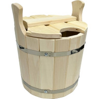 Запарник с крышкой Бацькина баня 8 л 30013