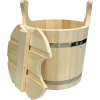 Запарник с крышкой Бацькина баня 8 л 30013