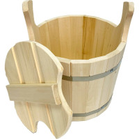 Запарник с крышкой Бацькина баня 8 л 30013