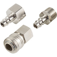 Набор быстроразъемных соединений 1/2'', 3 предмета Forcekraft  FK-SE12-3(51556)