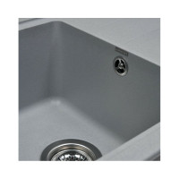 Кухонная мойка из искусственного гранита WISENT Грей MW620-29/WGER013
