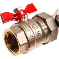 Распределительный коллектор из латуни с расходомерами 12 вых. STOUT SMB 0473 000012