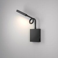 Настенный светодиодный светильник Elektrostandard - KNOB 40118/LED черный a058943
