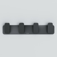 Набор крючков для полотенец AM.PM Inspire 2.0 черный A50A35922