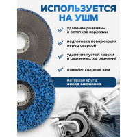 Круг абразивный зачистной 125x22.2 мм ROCKFORCE в блистере RF-BD125B RF-BD125B(49209)