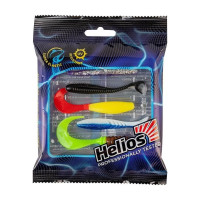 Набор приманок Helios HS-PBP2-SET1 Крупный окунь, 5шт, SET#1 311036