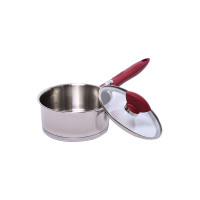 Ковш с крышкой OURSSON темная вишня PD1673SR/DC