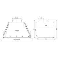 Врезной блок ELIKOR КВ Flat 52П-650-К3Д_белый 939386