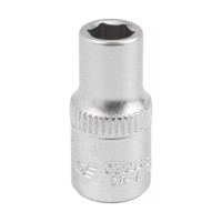 Головка торцевая 6-гранная (6 мм; L=25 мм; 1/4DR) ROCKFORCE RF-52506(11638)
