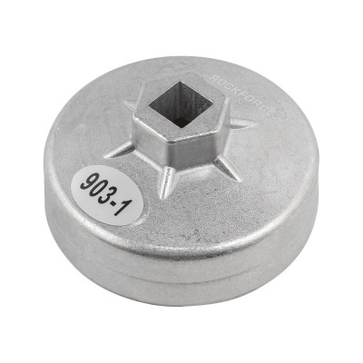 Съемник масляного фильтра ROCKFORCE крышка 75мм х 15гр RF-10687515(26734)