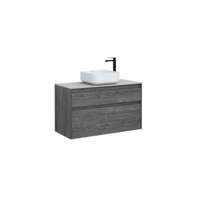 Тумба Aquanet Nova Lite 100 2 ящика, цвет дуб рошелье 00242582