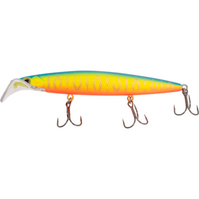 Воблер Strike Pro Scooter Minnow 110F цвет: A252S Bullfinch Mat Tiger EG-186F#A252S
