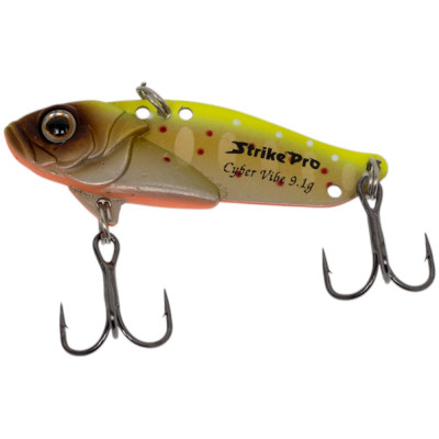 Блесна Strike Pro Cyber Vibe 45 цвет: A190ES Mat Motley Trout JG-005C#A190ES