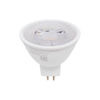 Лампа светодиодная General Lighting Systems GLDEN-MR16-DIF-7-230-GU5.3-2700 661594