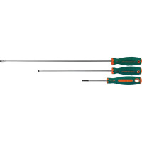 Стержневая шлицевая отвертка Jonnesway Anti-slip grip D71S6250 SL6.5х250 мм 46130