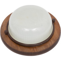 Круглый светильник Camelion 1302D 14091 орех