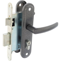 Врезной замок ЗЕНИТ Омега-ЗВ7.02 серебро 19437