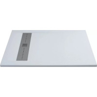 Поддон Aquanet 008 Delight NEW литьевой, 1200х800х30 мм, крышка из нерж, белый камень 00255442