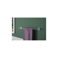 Держатель для полотенца Aquanet Flash S16 60 см, квадратный 00210776