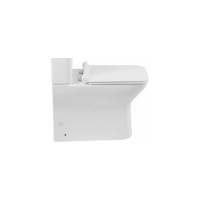 Чаша для напольного унитаза Aquanet Cube-C с сидением, с Rimless 00210759