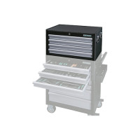 Ящик инструментальный металлический 4 ящика HONITON IK-205 В0000000182956