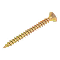 Универсальный саморез Стройметиз 6,0х60 желтый цинк уп. 100 шт. коробка 2141045