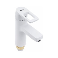 Смеситель для раковины FAUZT тип См-УмОЦБА, белый FZs-W49