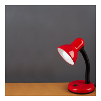 Настольный светильник General Lighting Systems на основании Е27, 320х142мм, красный GTL-031-60-220 800131