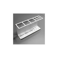 Стакан для зубных щеток MY SPACE белый матовый RACK26-11WM