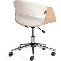 Кресло Tetchair bend искусственная кожа, натуральный/белый 13664