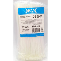 Кабельная стяжка BM Group цвет естественный, 160x2,5 мм, 100 шт. BM-B1625
