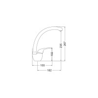 Кухонный смеситель EMAR 3013.9 Алмаз