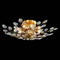 Хрустальная люстра Citilux Серенада Бронза CL315183