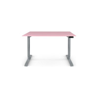 Письменный, компьютерный стол для работы сидя и стоя StolStoya BAZALT серый, регулируемый, с электроприводом, столешница лдсп барби 145x80 SE222Sbr14580